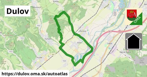 ikona Mapa autoatlas v dulov