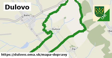 ikona Dulovo: 0 m trás mapa-dopravy v dulovo