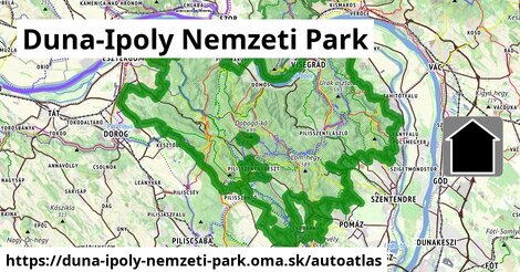 ikona Mapa autoatlas v duna-ipoly-nemzeti-park