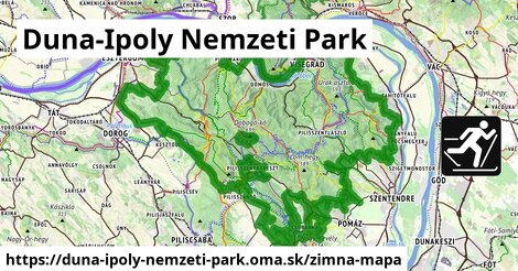 ikona Zimná mapa zimna-mapa v duna-ipoly-nemzeti-park