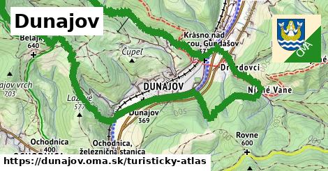 ikona Dunajov: 0 m trás turisticky-atlas v dunajov