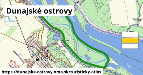 ikona Turistická mapa turisticky-atlas v dunajske-ostrovy