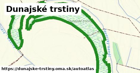 ulice v Dunajské trstiny