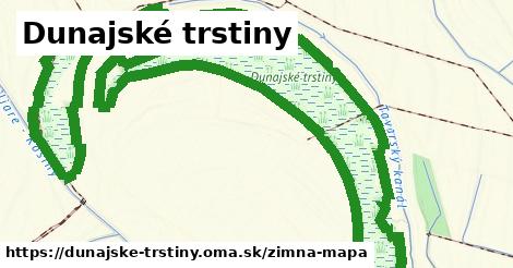 ikona Zimná mapa zimna-mapa v dunajske-trstiny