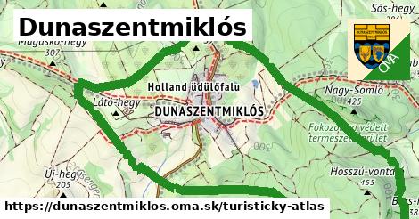 ikona Turistická mapa turisticky-atlas v dunaszentmiklos