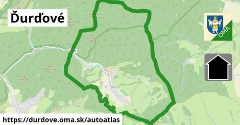 ikona Mapa autoatlas v durdove