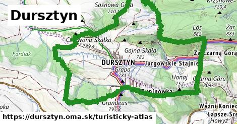 ikona Turistická mapa turisticky-atlas v dursztyn