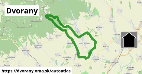 ikona Mapa autoatlas v dvorany