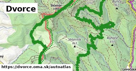 ikona Mapa autoatlas v dvorce