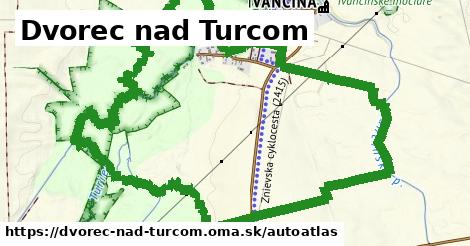 ikona Mapa autoatlas v dvorec-nad-turcom