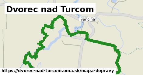 ikona Dvorec nad Turcom: 0 m trás mapa-dopravy v dvorec-nad-turcom