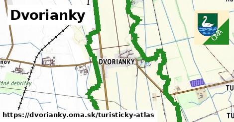 ikona Turistická mapa turisticky-atlas v dvorianky