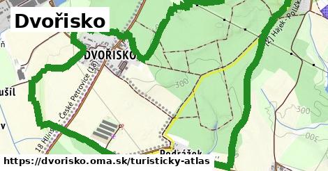 ikona Turistická mapa turisticky-atlas v dvorisko