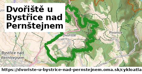 ikona Cyklo cykloatlas v dvoriste-u-bystrice-nad-pernstejnem