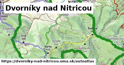 ikona Mapa autoatlas v dvorniky-nad-nitricou