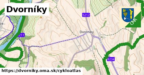 ikona Dvorníky: 18 km trás cykloatlas v dvorniky