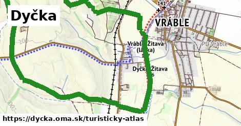 ikona Turistická mapa turisticky-atlas v dycka