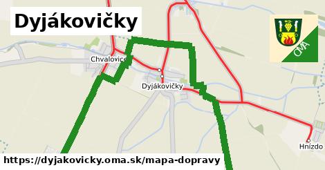 ikona Mapa dopravy mapa-dopravy v dyjakovicky