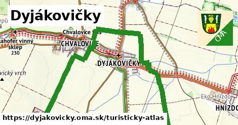 ikona Turistická mapa turisticky-atlas v dyjakovicky