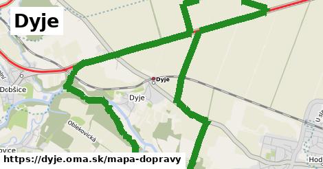 ikona Mapa dopravy mapa-dopravy v dyje