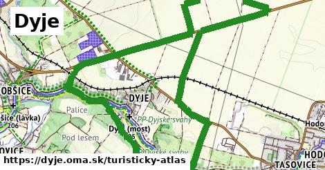 ikona Turistická mapa turisticky-atlas v dyje