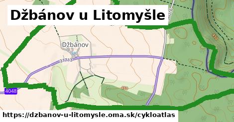 ikona Cyklo cykloatlas v dzbanov-u-litomysle