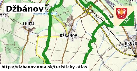 ikona Turistická mapa turisticky-atlas v dzbanov