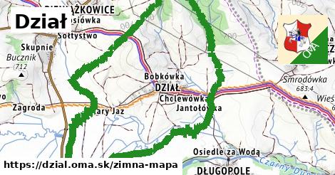 ikona Zimná mapa zimna-mapa v dzial