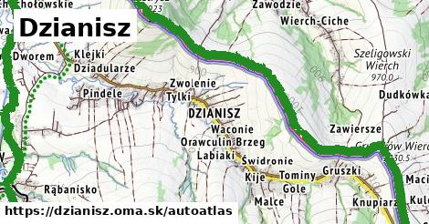 ikona Mapa autoatlas v dzianisz