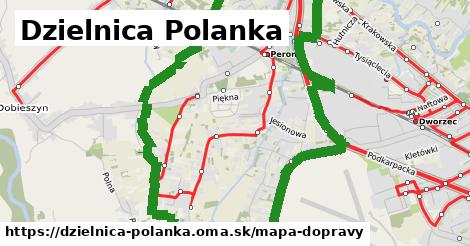 ikona Mapa dopravy mapa-dopravy v dzielnica-polanka