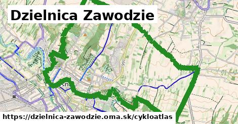 ikona Cyklo cykloatlas v dzielnica-zawodzie