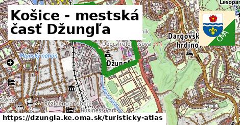 ikona Turistická mapa turisticky-atlas v dzungla.ke