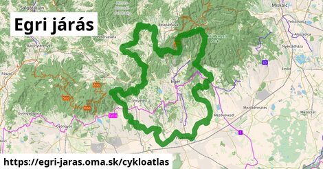 ikona Cyklo cykloatlas v egri-jaras