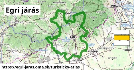 ikona Turistická mapa turisticky-atlas v egri-jaras