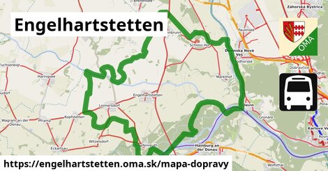 ikona Mapa dopravy mapa-dopravy v engelhartstetten