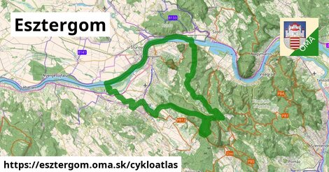 ikona Cyklo cykloatlas v esztergom