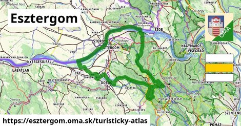 ikona Turistická mapa turisticky-atlas v esztergom