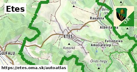 ikona Mapa autoatlas v etes