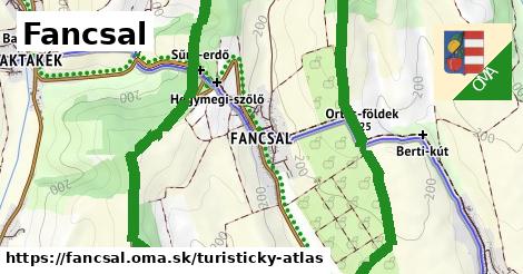 ikona Turistická mapa turisticky-atlas v fancsal