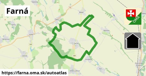 ikona Mapa autoatlas v farna