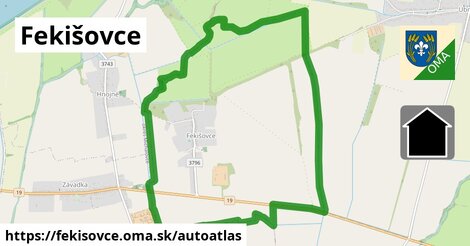 ikona Mapa autoatlas v fekisovce