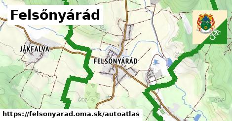 ikona Mapa autoatlas v felsonyarad