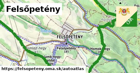 ikona Mapa autoatlas v felsopeteny