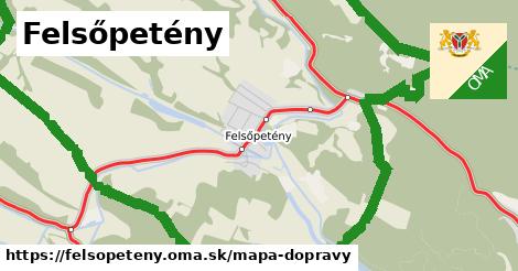 ikona Mapa dopravy mapa-dopravy v felsopeteny