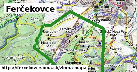 ikona Zimná mapa zimna-mapa v fercekovce