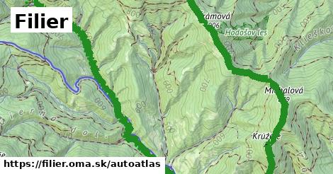 ikona Mapa autoatlas v filier