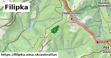 ikona Mapa autoatlas v filipka