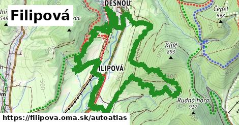 ikona Mapa autoatlas v filipova