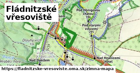 ikona Fládnitzské vřesoviště: 0 m trás zimna-mapa v fladnitzske-vresoviste