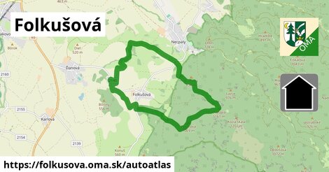 ulice v Folkušová